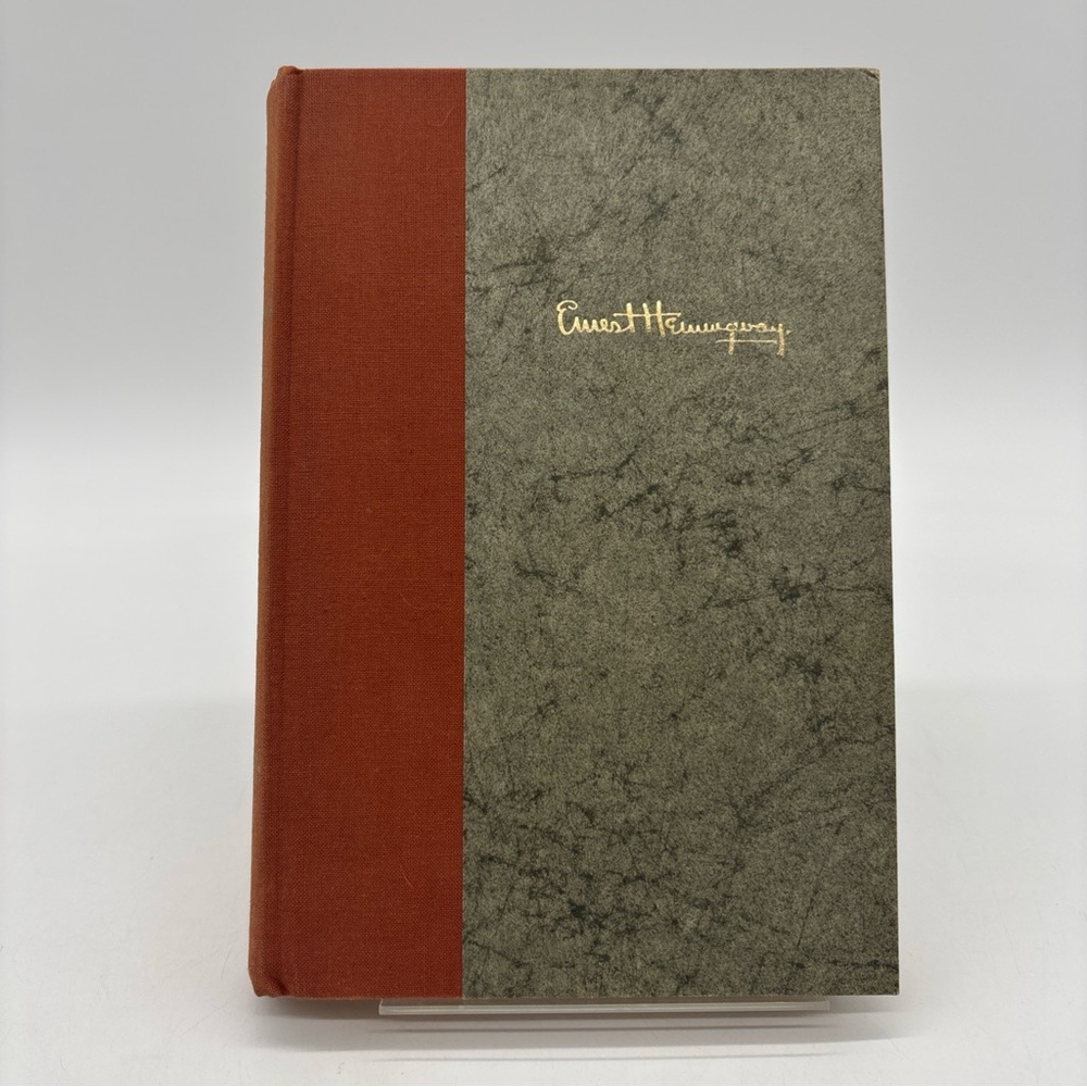 A Moveable Feast Ernest Hemingway 1964 HC Scribner's "W" Print Vintage